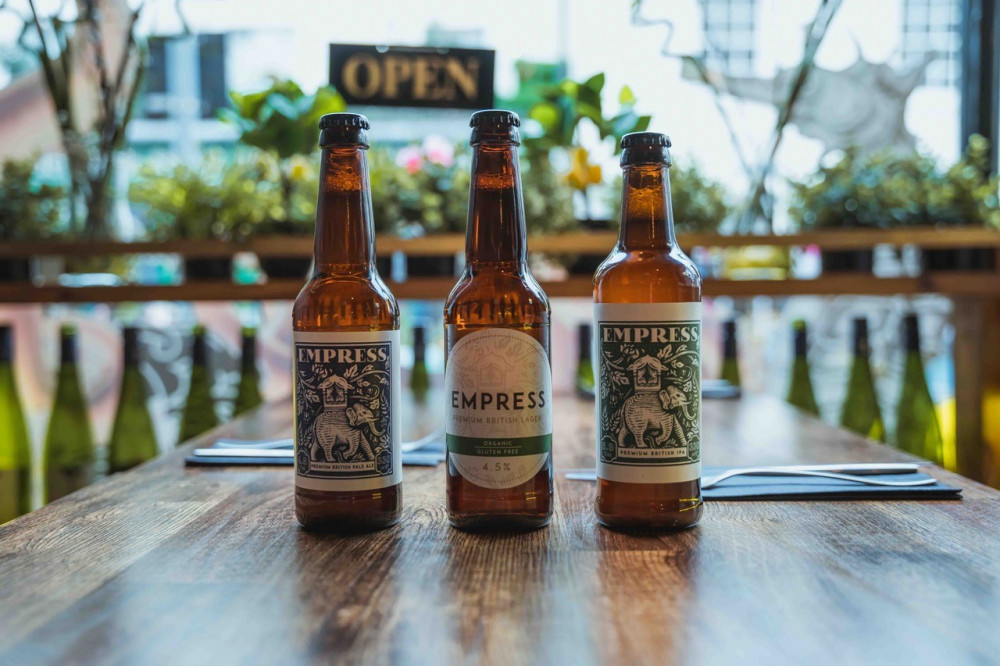 Empress’ full range of Pale Ale, IPA and Pilsner-style lager is included in the choices at the world-famous Royal Academy of Music in London (image via EMPR)