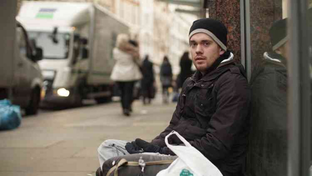 Dan Legg in Rich Kids Go Homeless (Photo: Zeppelin Films)