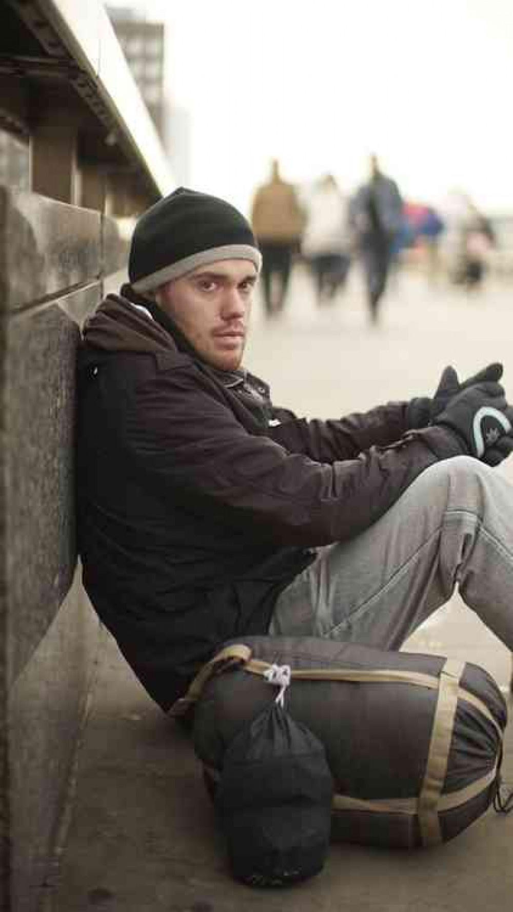 Dan Legg in Rich Kids Go Homeless (Photo: Zeppelin Films)