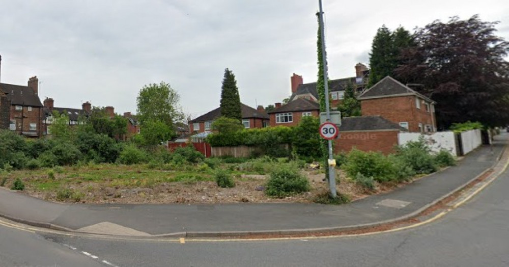 The former Newcastle Baptist Church on London Road has already been demolished to make way for new flats (Google).