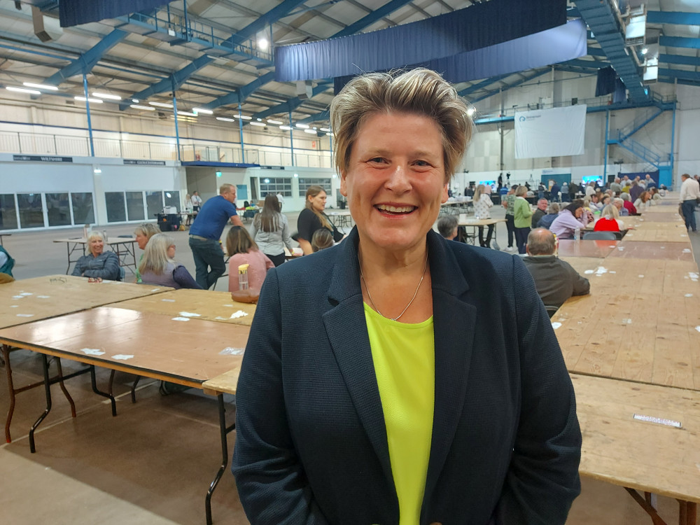 Sarah Dyke the new MP for Frome 