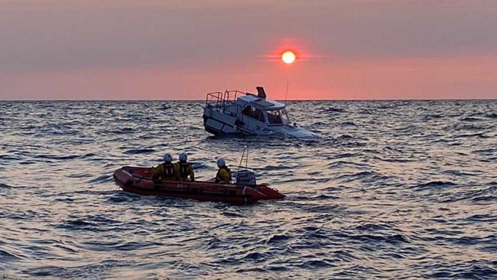 Lifeboat launched from Harwich (Picture: RNLI) Lifeboat launched from Harwich (Picture: RNLI)