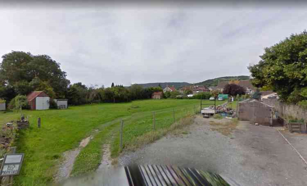 The area off Ashey Lane in Cheddar where the house is planned (Photo: Google Street View)