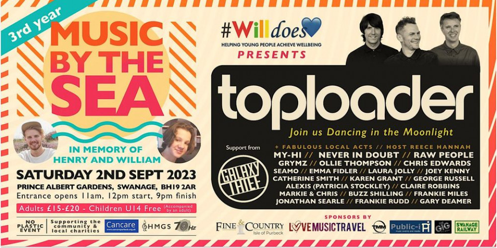 Music by the Sea in Swanage will be held on September 2 Music by the Sea in Swanage will be held on September 2
