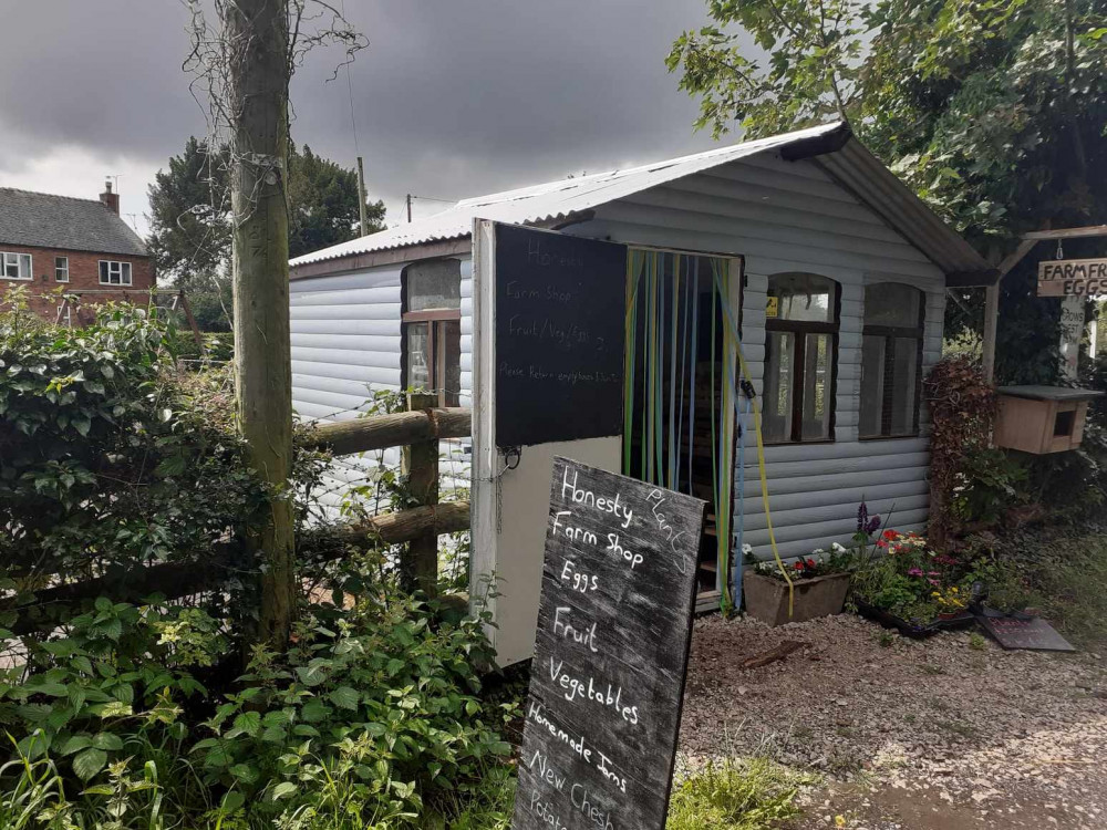 A farmer has opened an 'honesty farm shop'. (Photo: Deborah Bowyer/Sandbach Nub News)   