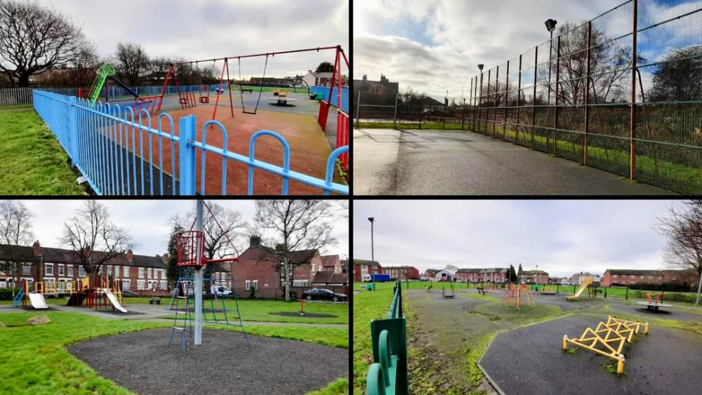 McLaren Street, Derby Docks, School Crescent and Queen Street parks in Crewe are all set to see improvements, making them more accessible for residents (Cheshire East Council).