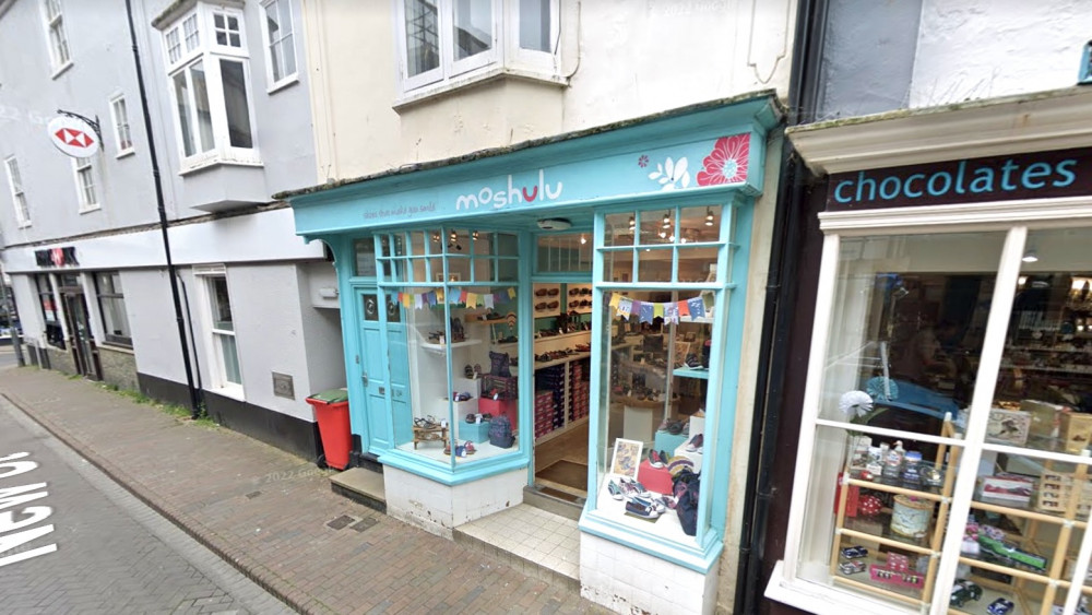 Moshulu, New Street, Sidmouth (Google)