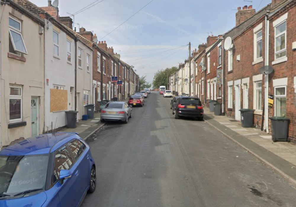 Police searched a woman on Denbigh Street, Hanley, on Tuesday morning and found suspected packages of monkey dust (Google).