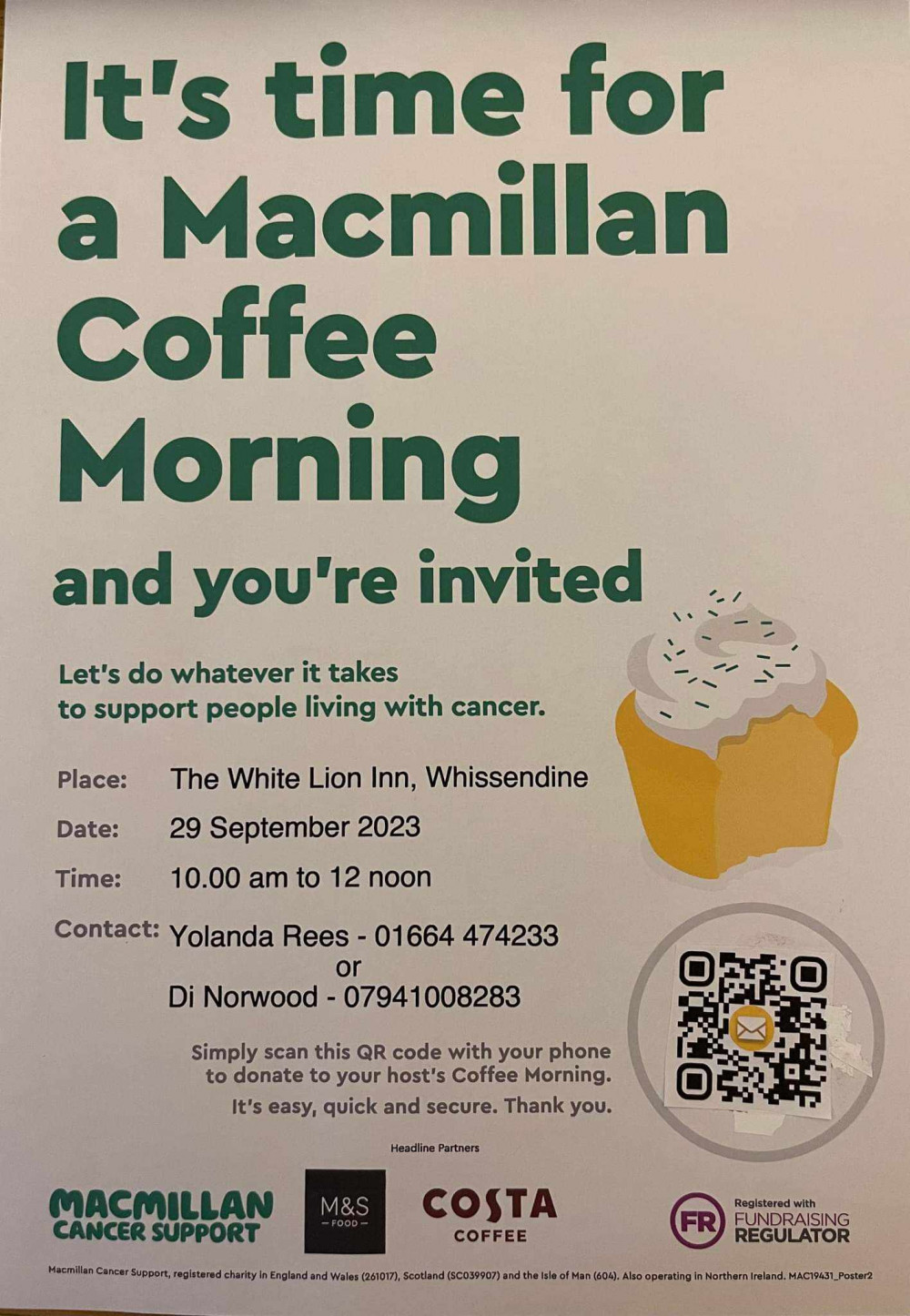 Whissendine Coffee Morning Whissendine Coffee Morning