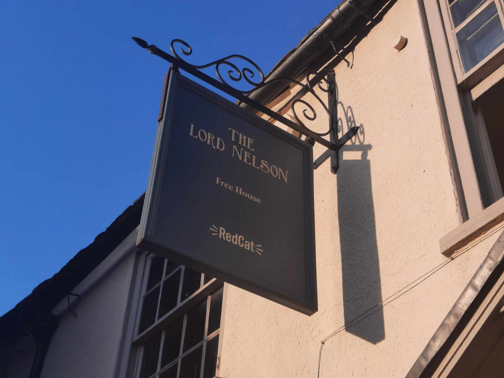 The Lord Nelson in Oakham Market Place is under new management. Image credit: Nub News. 