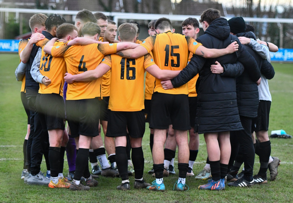 Town prepare to kick off a new season. (Image: Falmouth Town) Town prepare to kick off a new season. (Image: Falmouth Town)