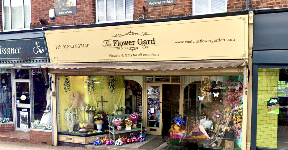 The Flower Garden in Coalville town centre. Photo: Instantstreetview.com