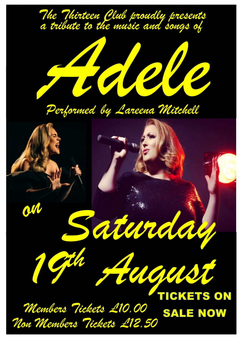 Adele Tribute Night Adele Tribute Night