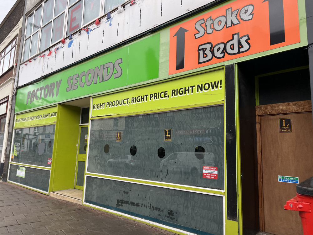 Factory Seconds, on Church Street in Stoke, is now permanently closed (Nub News).