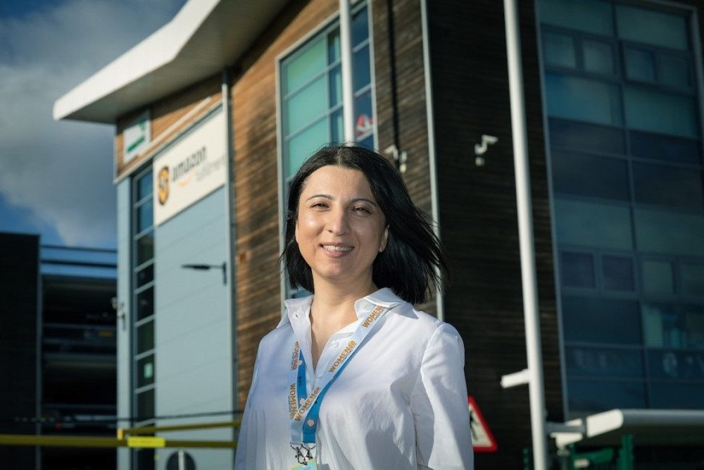 Ruzanna Sargsyan, General Manager at Amazon in Tilbury.