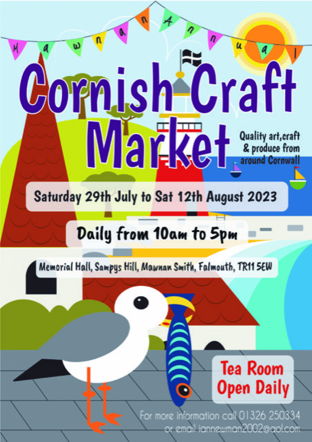 Cornish Craft Market in Mawnan Smith