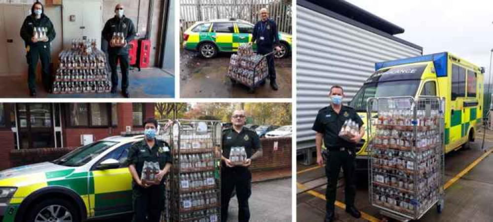 Alcohol-free cider being donated by Thatchers to health workers Alcohol-free cider being donated by Thatchers to health workers