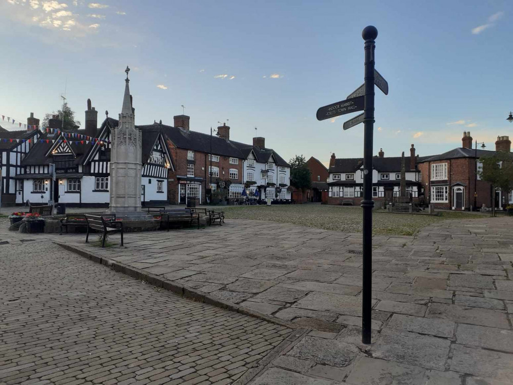 The Cobbles in Sandbach. (Image - Deborah Bowyer/ Sandbach Nub News) 