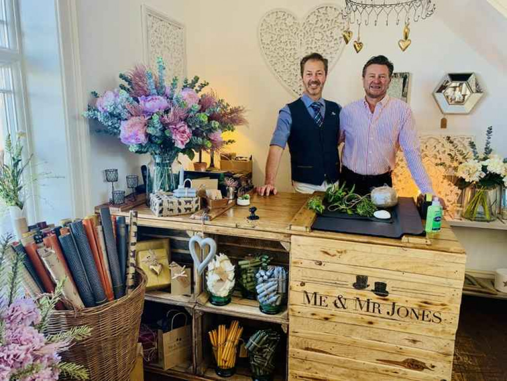 Paul and Ade excited to open up Me & Mr Jones Paul and Ade excited to open up Me & Mr Jones