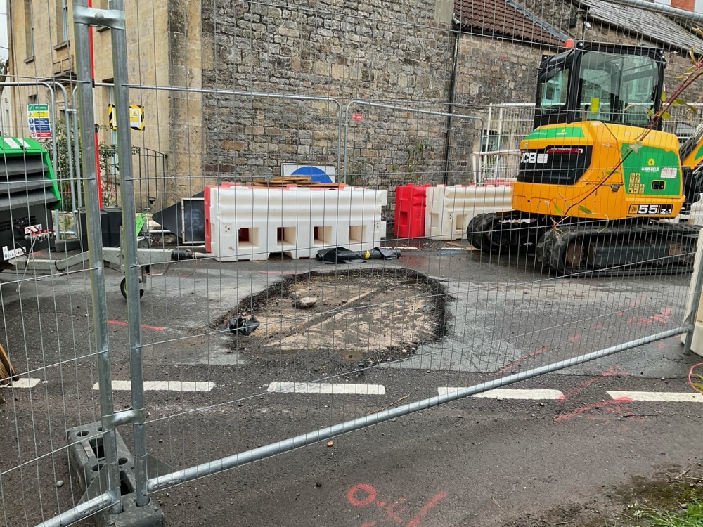 Unrepaired Culvert On The Bridge In Stoke St. Michael. CREDIT: Fran Davies. Unrepaired Culvert On The Bridge In Stoke St. Michael. CREDIT: Fran Davies.