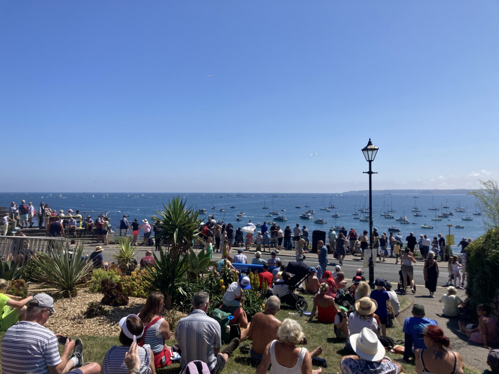 A busy day in Falmouth for National Armed Forces Day. (Image: Nub News/Max Goodman) 