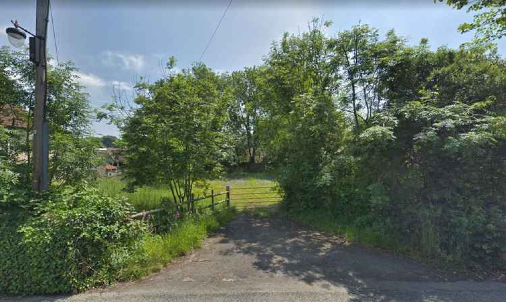 The site in Pilcorn Street, Wedmore, where the house will be built (Photo: Google Street View)