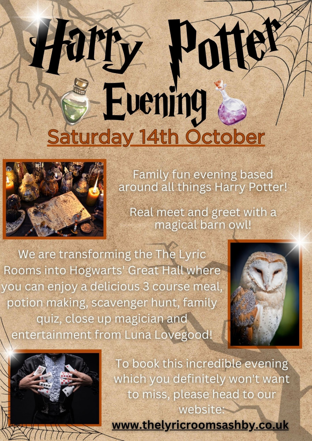 Harry Potter Themed Family Fun Evening Harry Potter Themed Family Fun Evening
