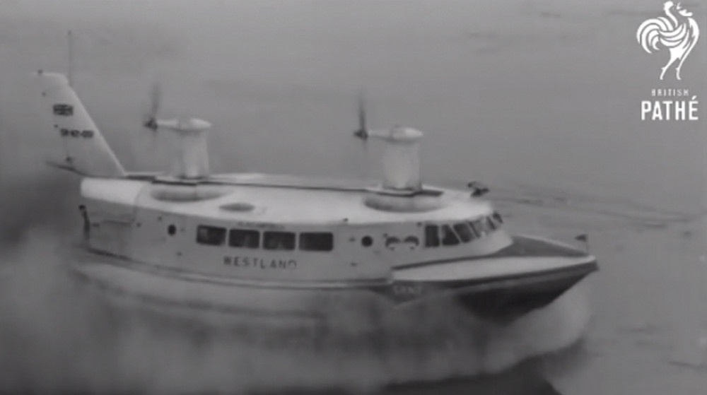 The Westland craft that operated between Penarth and Weston. The Westland craft that operated between Penarth and Weston.