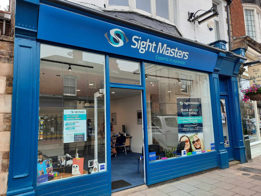 Find Sight Masters at 36 High Street, Oakham, Rutland. Image credit: Nub News. 