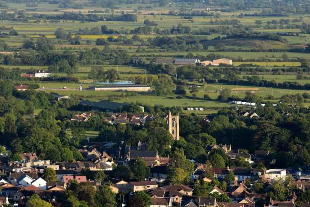 Looking across Cheddar (Photo: Craig Hooper)