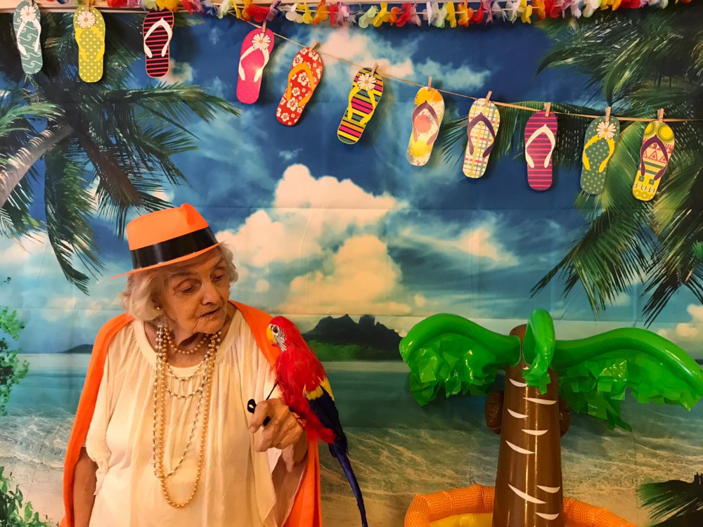 Residents look forward to celebrating Notting Hill Carnival at Surbiton Care Home. (Photo: Royal Star & Garter)