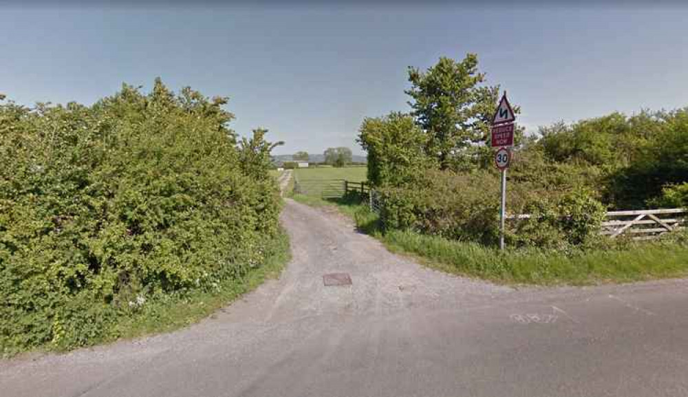 The entrance to the site in Weare (Photo: Google Street View)