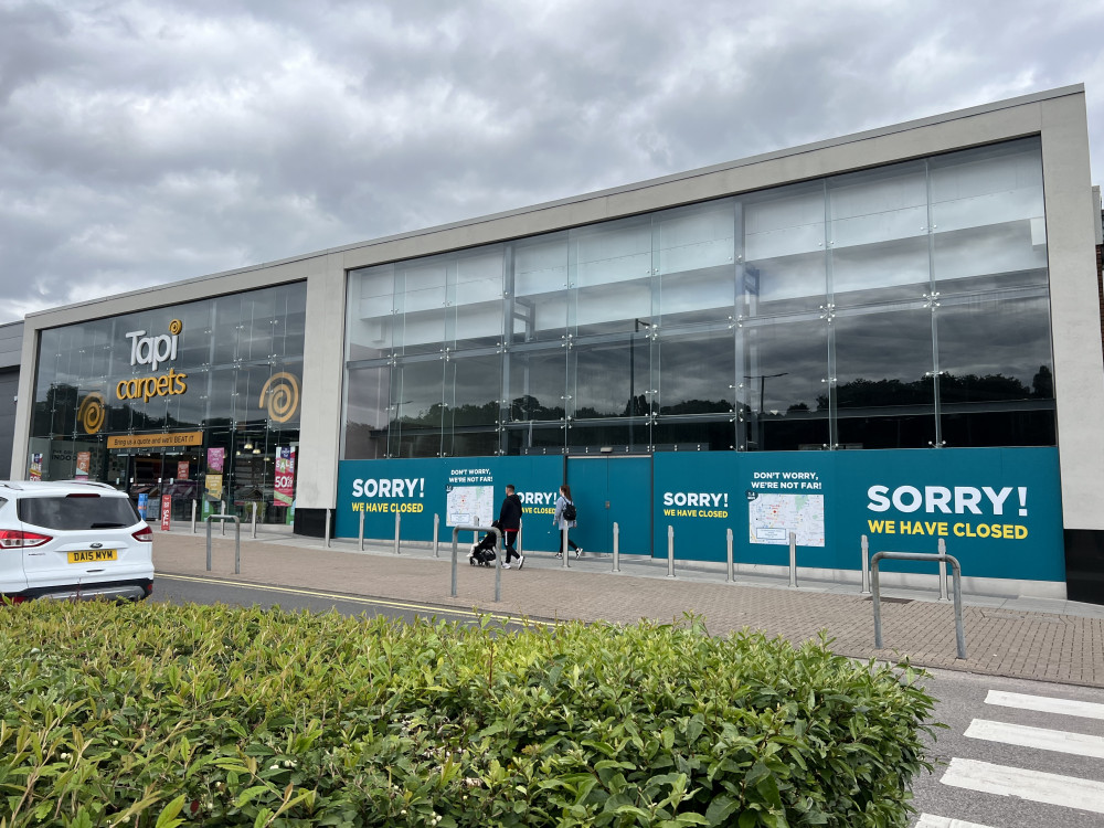 Unit 2B, on Festival Retail Park, has been empty since Poundland closed in May 2023 (Nub News).