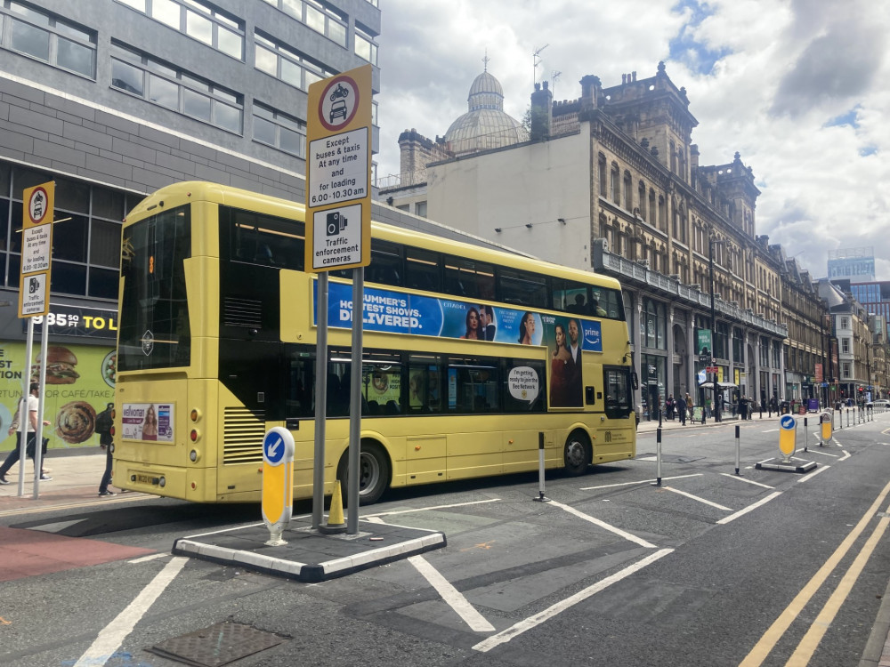 Far from just bus repaints, the impacts of the Bee Network are wide-ranging. Stockport businesses are invited to comment on the network's proposals (Image - Alasdair Perry)