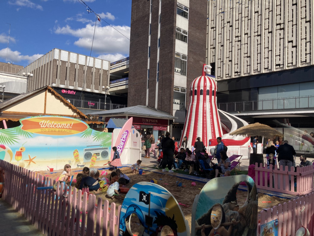 Merseybay features a sand pit, buckets and spades, fairground rides, and more, making it a top day out for the summer holidays (Image - Alasdair Perry)