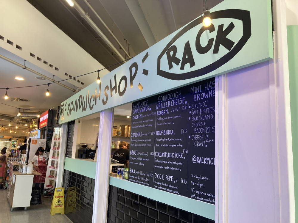 A piece of Stockport has come to Arndale market with Rack - a sandwich shop which is already a Stockport favourite (Image - Alasdair Perry)