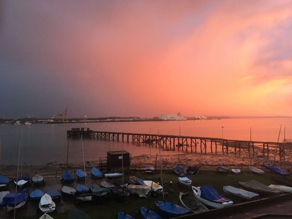 Shotley sunset (Picture: John Richardson)