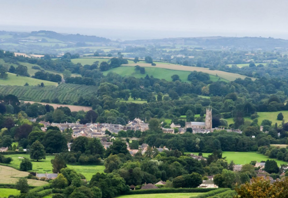 Beaminster - one of the new walk locations (photo credit: Jan Williams, Dorset AONB Photo Competition 2020)