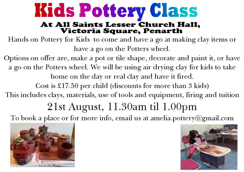 Kids Pottery class