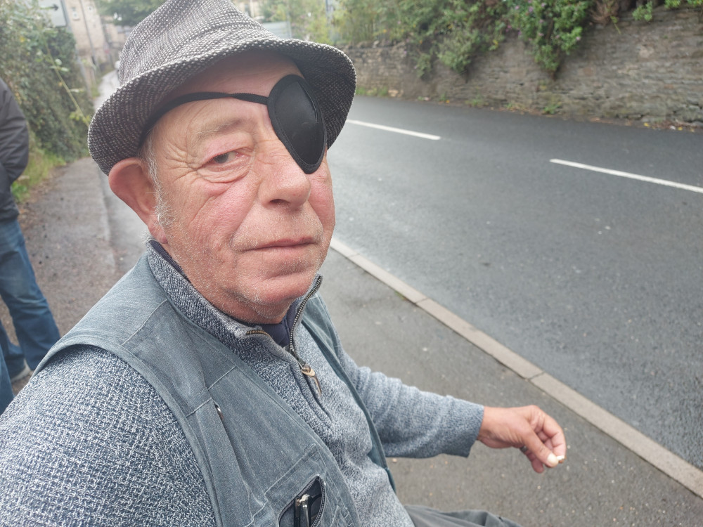 The councillor is often out and about in Midsomer Norton photo August 14 The councillor is often out and about in Midsomer Norton photo August 14