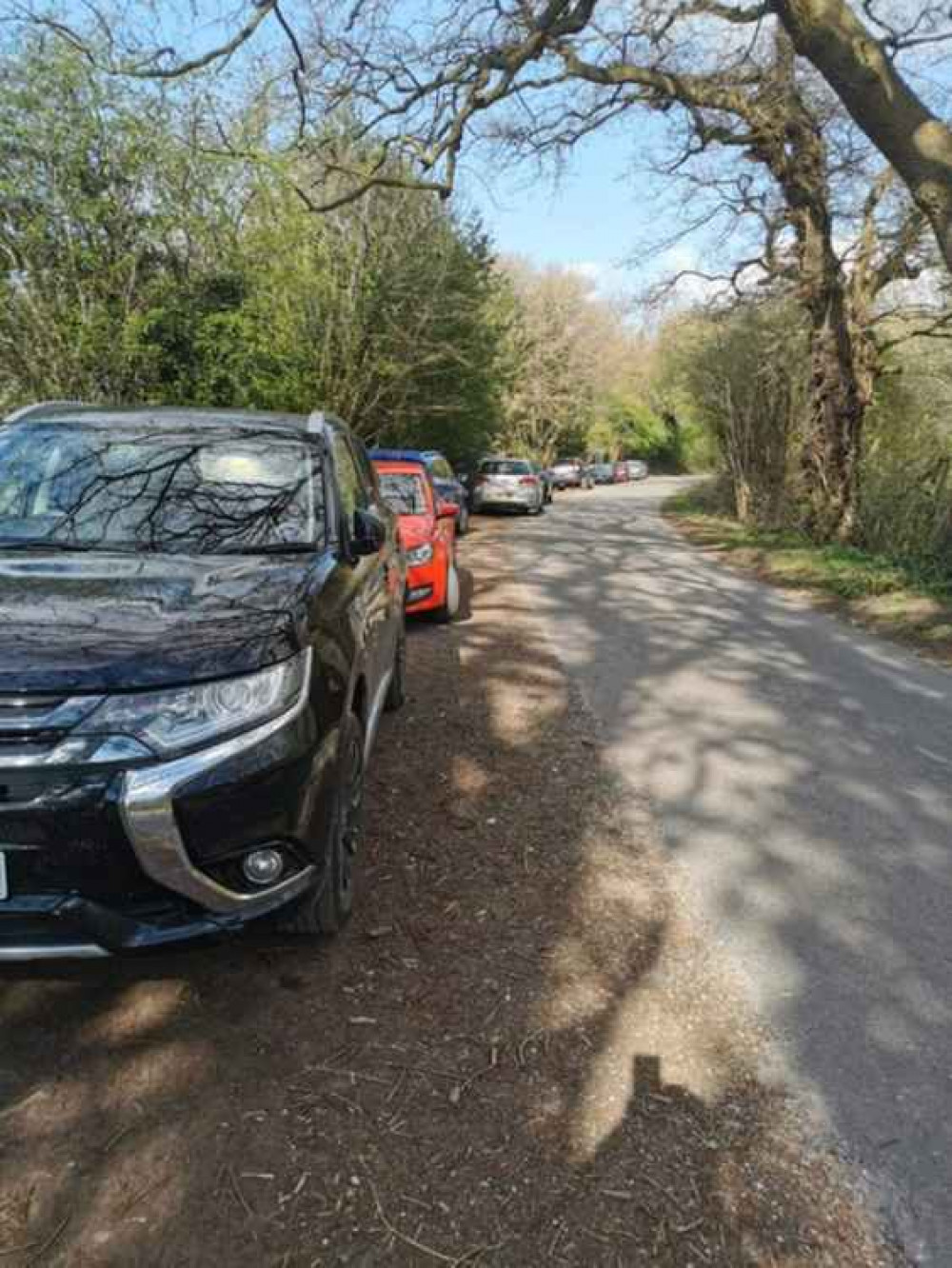 The number of cars parking on Ridgeway at the Helsby end of Snidley Moor is on the increase. Image: Sue Tushingham The number of cars parking on Ridgeway at the Helsby end of Snidley Moor is on the increase. Image: Sue Tushingham