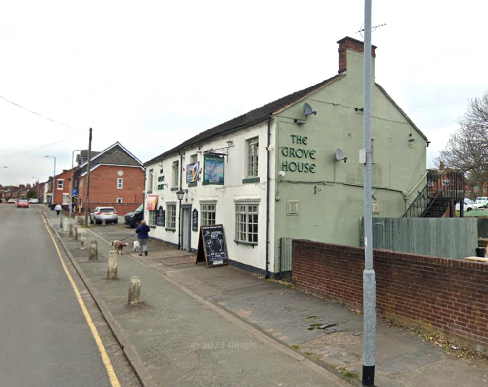 The Grove House, on London Road in Chesterton, could be converted into a convenience store (Google).