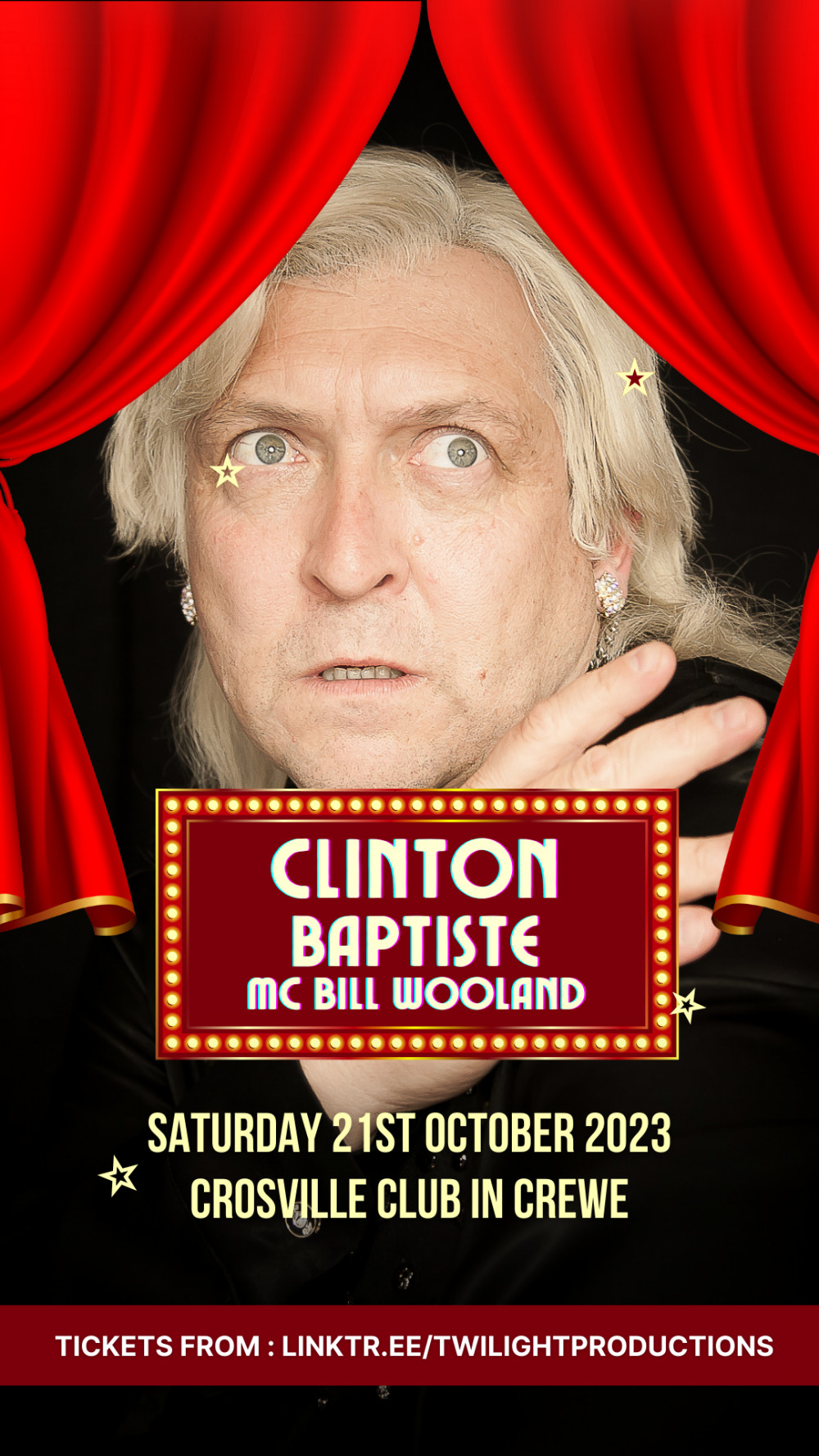 Clinton Baptiste Live In Crewe Clinton Baptiste Live In Crewe