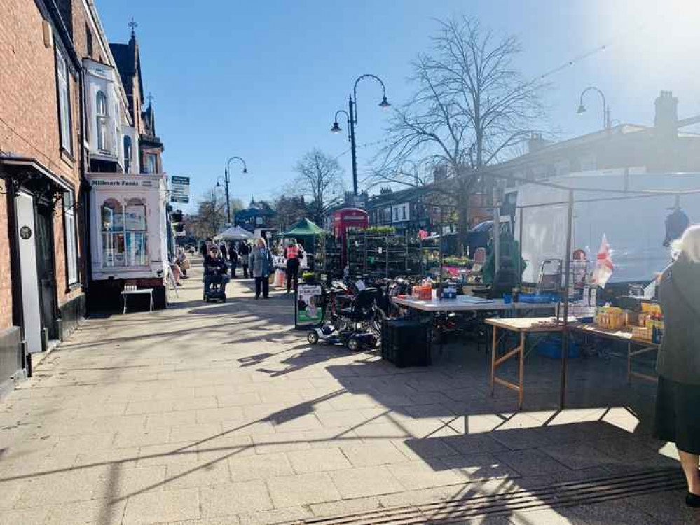 Frodsham Market was full and bustling this morning Frodsham Market was full and bustling this morning