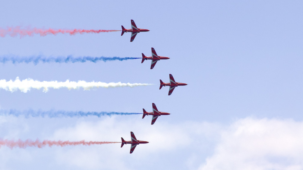 Red Arrows (Nub News/ Will Goddard)