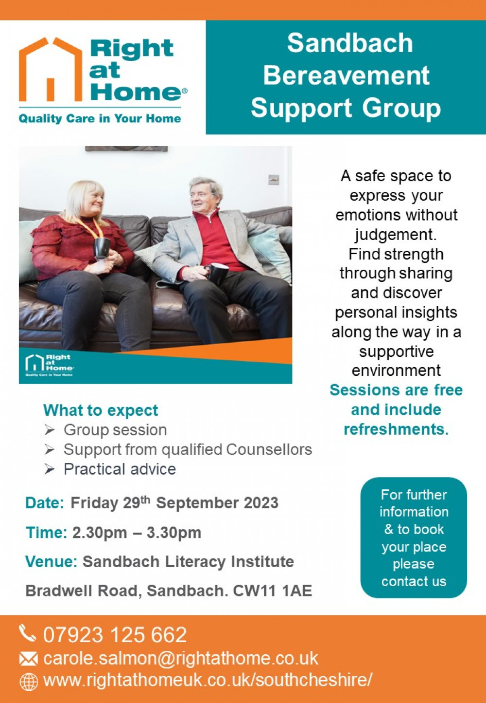 Sandbach Bereavement Support Group 