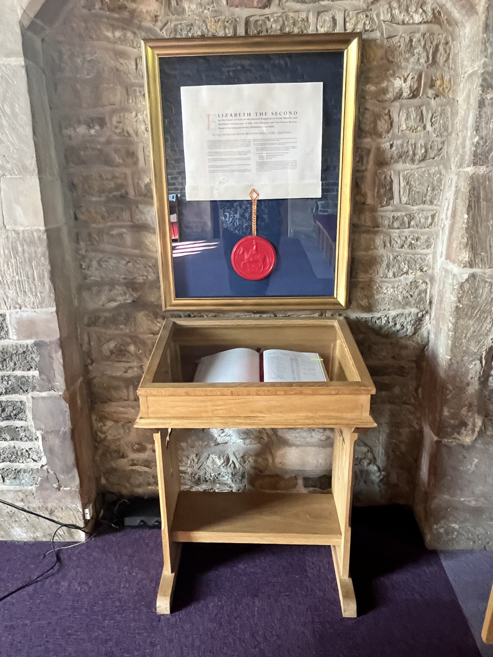 A Royal Charter and other local history can be discovered in the chapel. Image credit: St John & St Anne Almhouse.