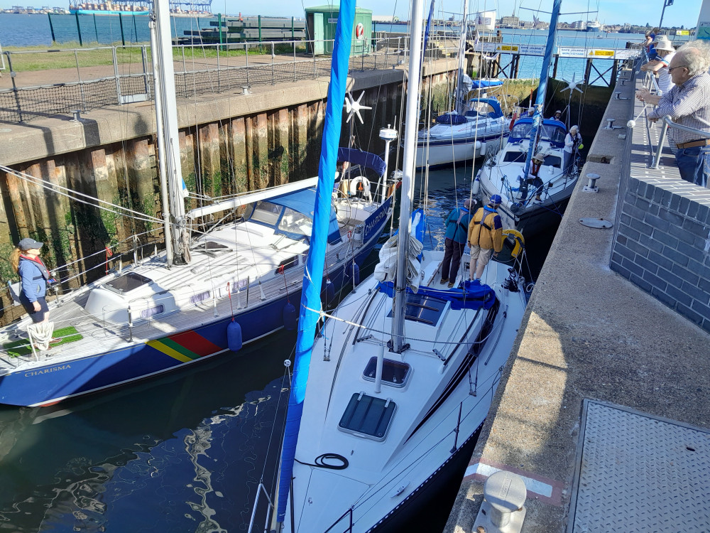 Rush hour in Shotley (Picture: Nub News)