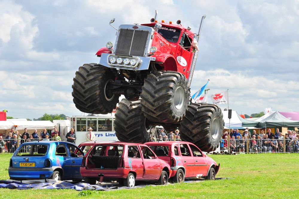 There will be plenty of entertainment at the County Show, including the world's biggest monster trucks