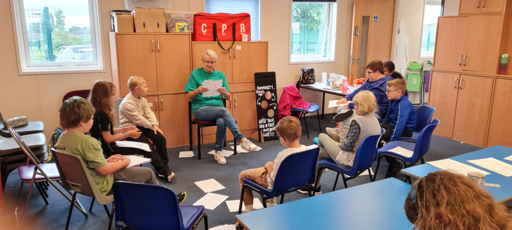 The children took part in a wide range of activities in Ibstock. All photos: Deana Bamford